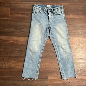 Zara cropped jeans